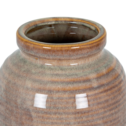 Sabbia Collection Brindled Amphora Vase