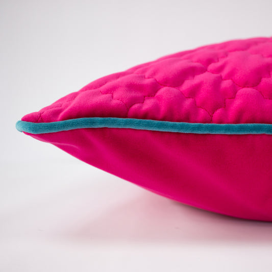 ROYALE 50X50 CUSHION CASE HPNK/OCEA