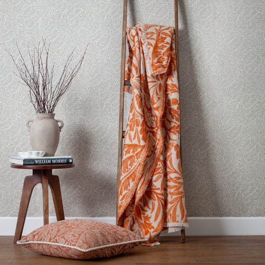 ACORN TONAL 130X170 THROW BRICK