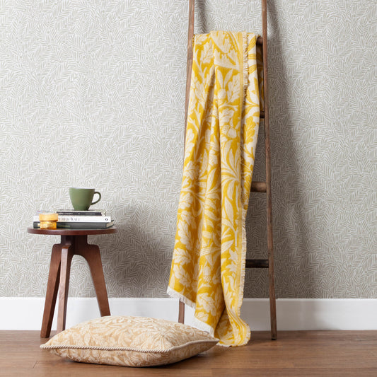ACORN TONAL 130X170 THROW GOLD