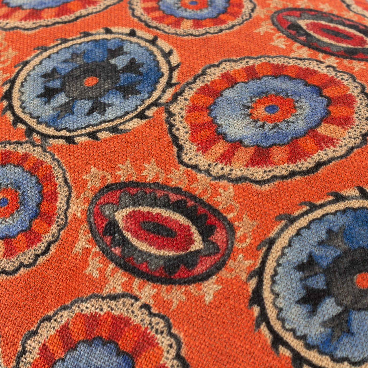 AKAMBA TRIBAL 30X50 CUSHION CASE TANGERINE