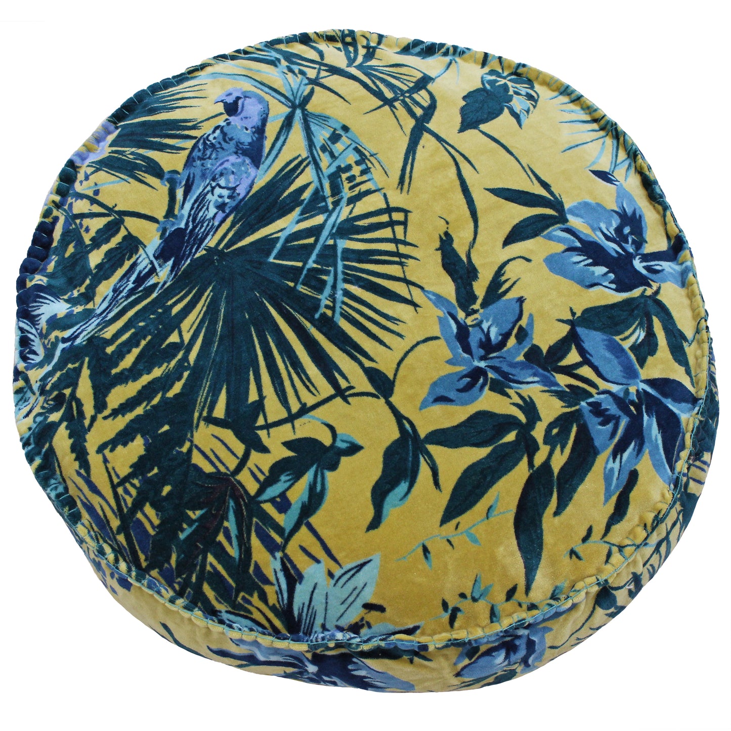 AMAZON JUNGLE 50X12 RD CUSHION CASE TEAL