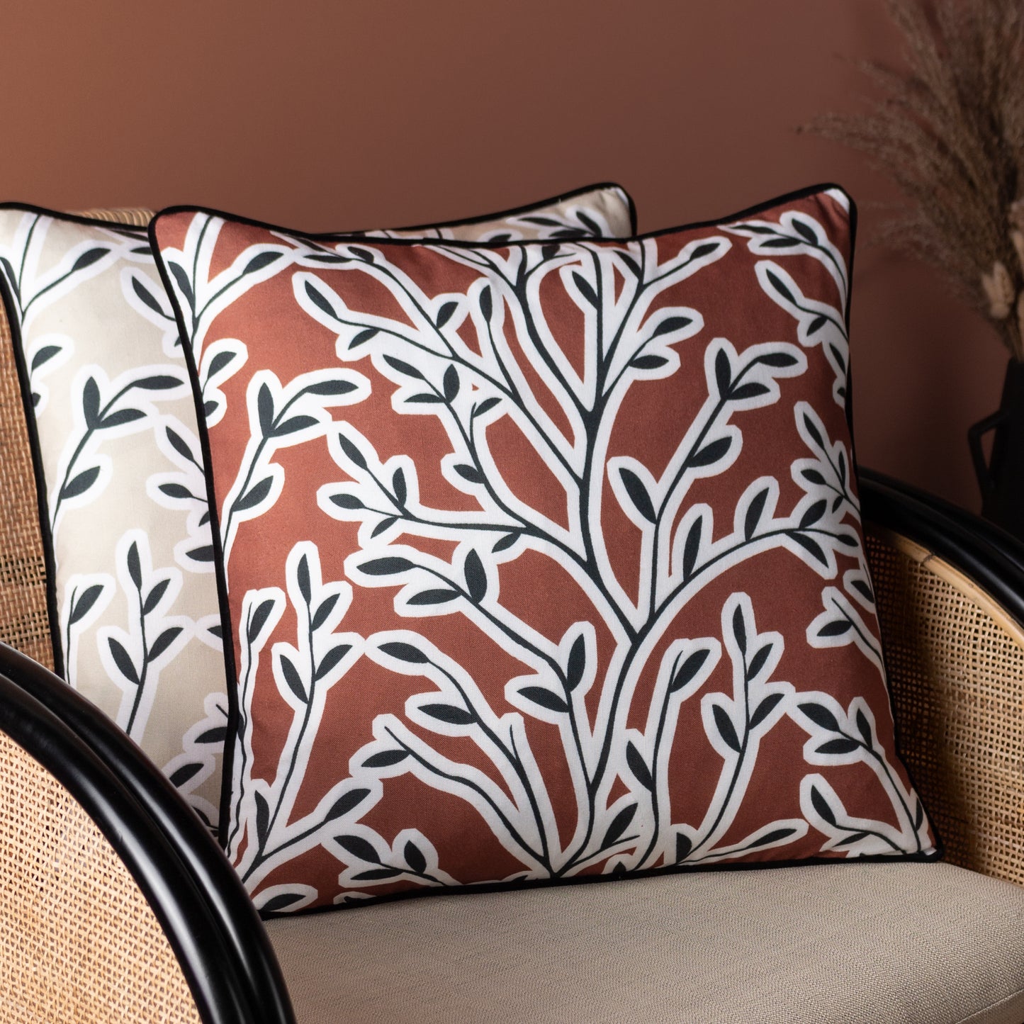 ANNIKA 50X50 CUSHION COVER BRICK