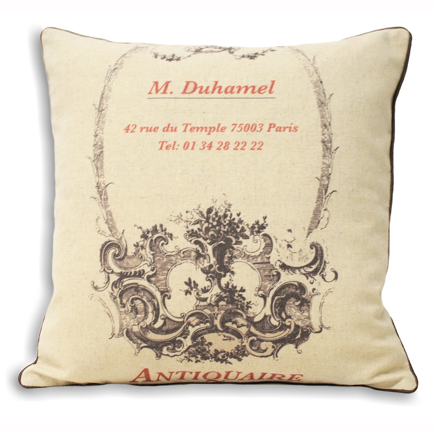 ANTIQUAIRE CUSHION CASE 45X45 BEIGE