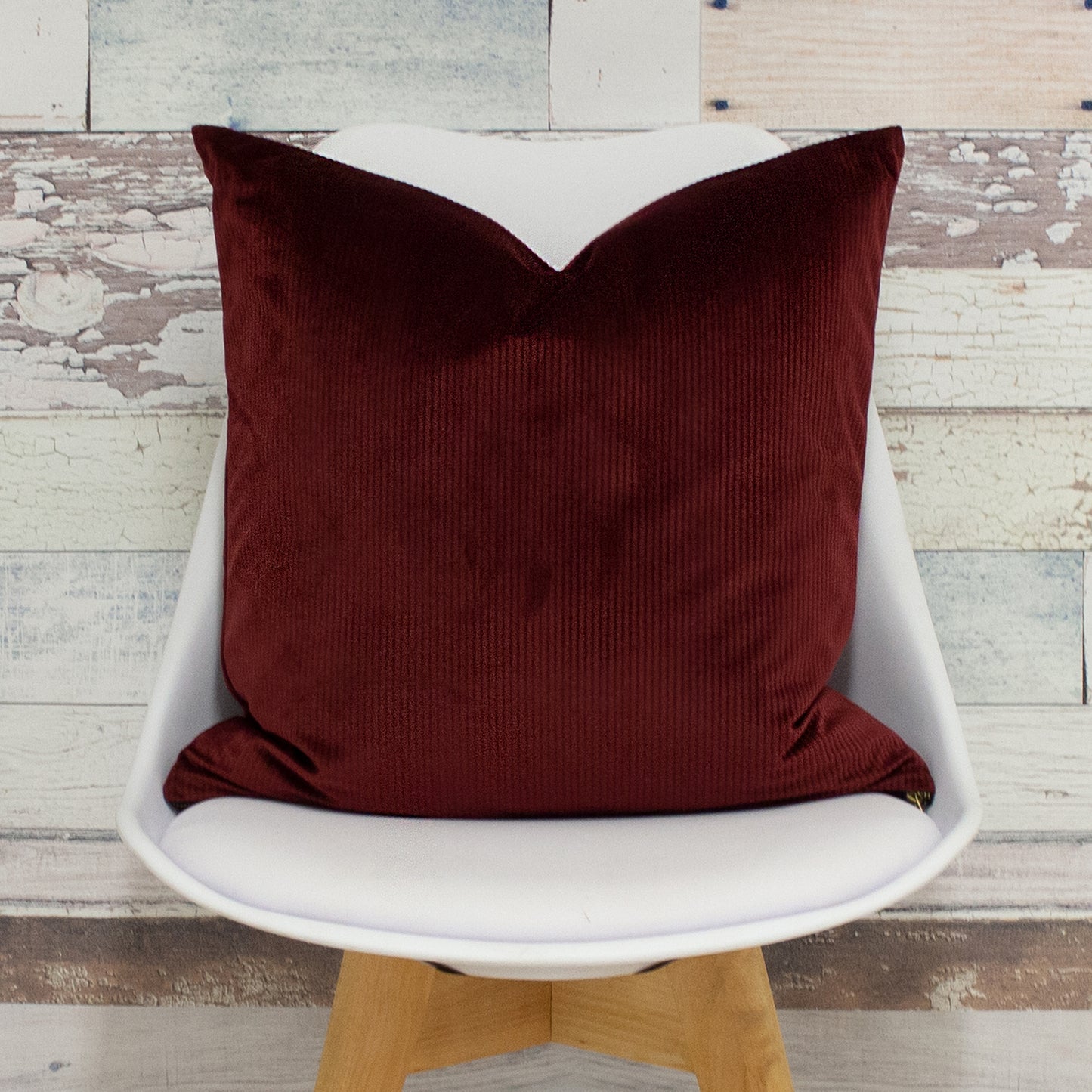 AURORA 45X45 CUSHION CASE OX BLOOD