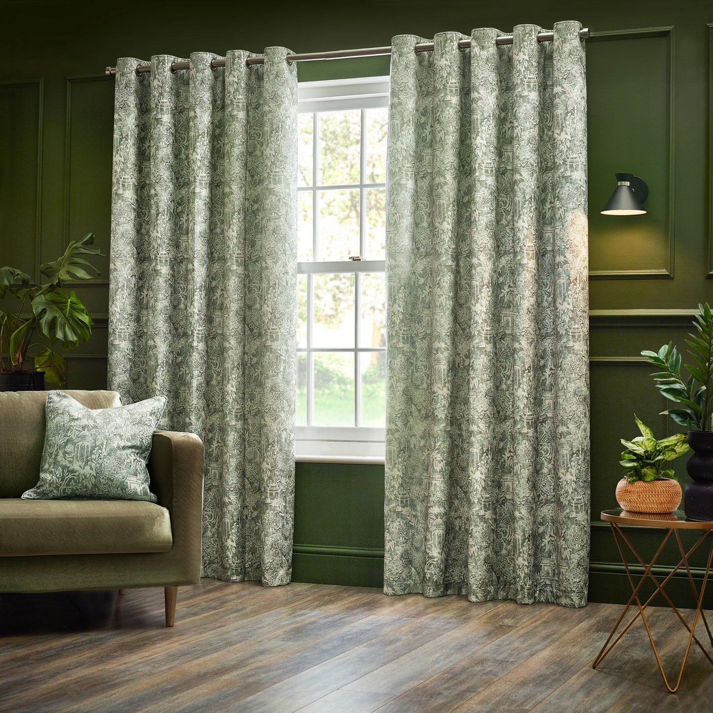 BENGAL 50X50 CUSHION CASE SAGE