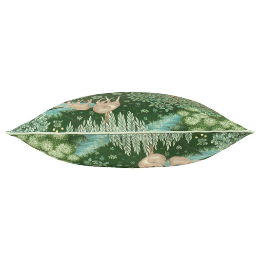THE BROOKE 55X55 OUTDOOR CUSHION CASE FOREST GREEN