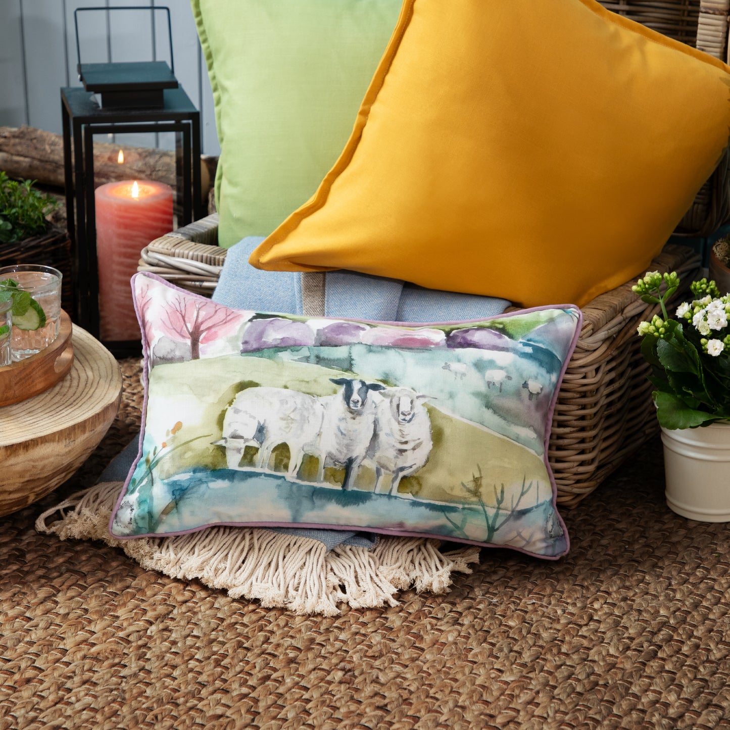 BUTTERMERE 30X50 OUTDOOR CUSHION CASE MULTI