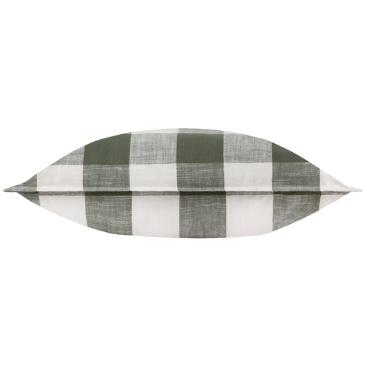 CHESIL CHECK 50X50 OUTDOOR CUSHION CASE MOSS