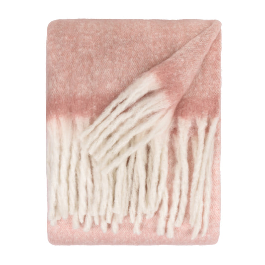 COZY 140x180 THROW PINK