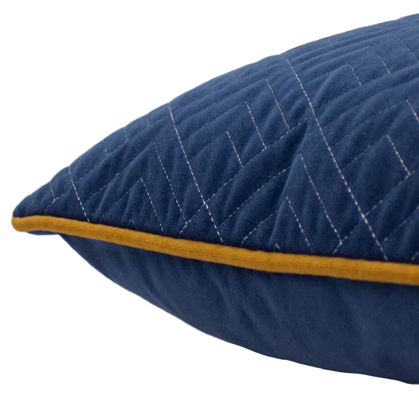 DECO 50X50 C/CASE NAVY/MUSTARD