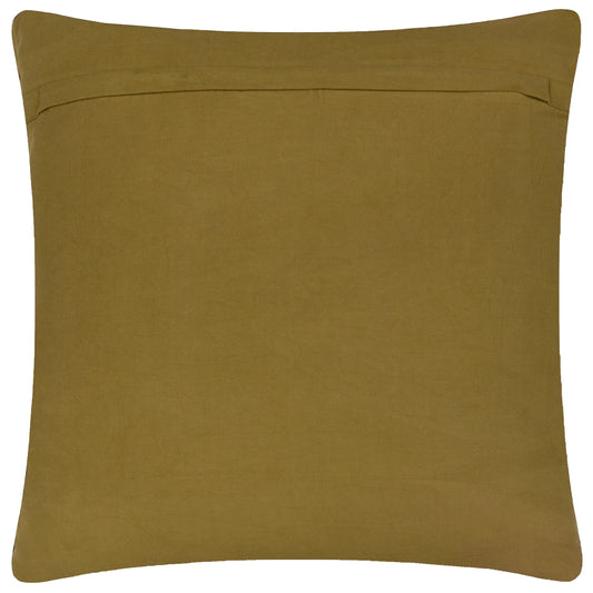 DYNASTY TIGER 50X50 CUSHION CASE AMBER GREEN