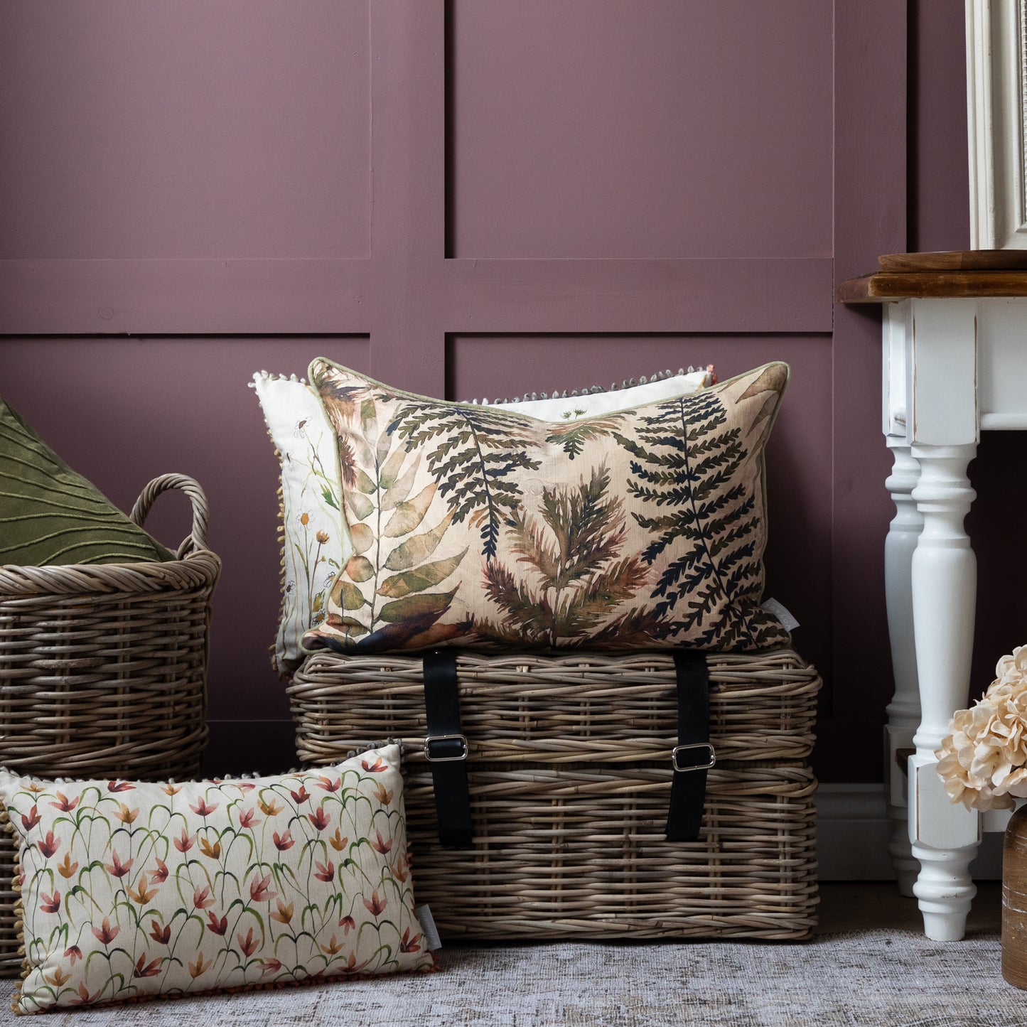 ELOWEN 40X60 CUSHION CASE MULBERRY