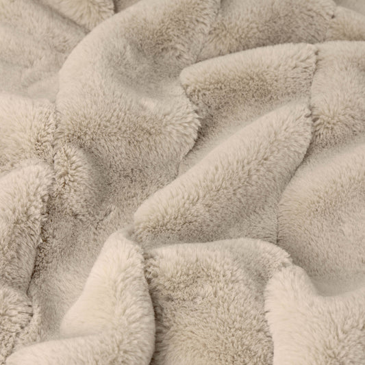 EMPRESS 130X180 THROW OATMEAL