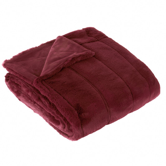EMPRESS THROW 140X200 RUBY