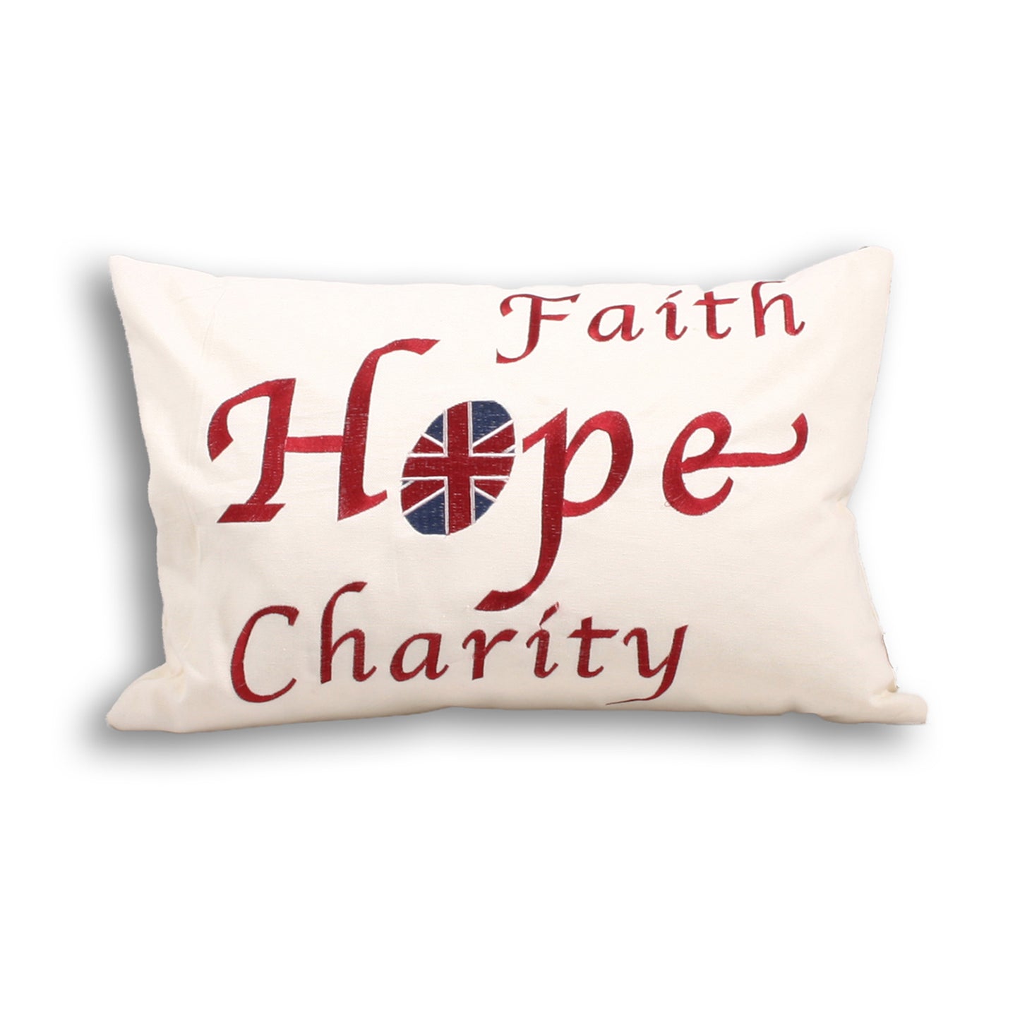 FAITH CUSHION CASE 35X50 CREAM