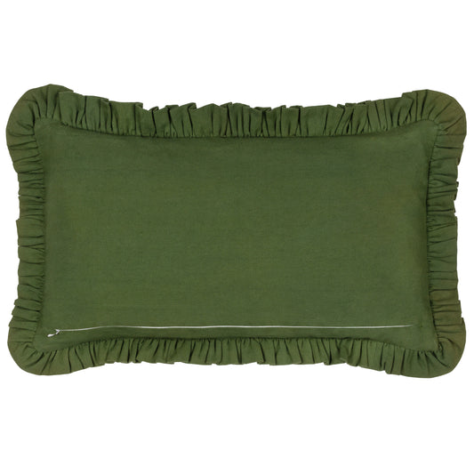FEEONI HOME SWEET HOME 30X50 CUSHION CASE WILLOW GREEN