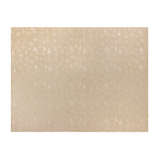 FESTIVE TIME 140X180 THROW NATURAL