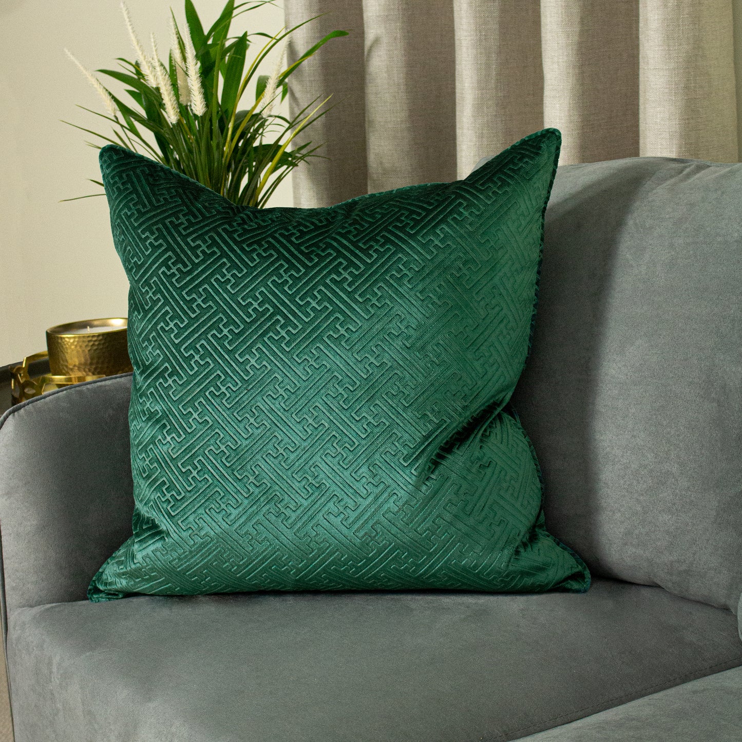 FLORENCE 55X55 C/CASE EMERALD