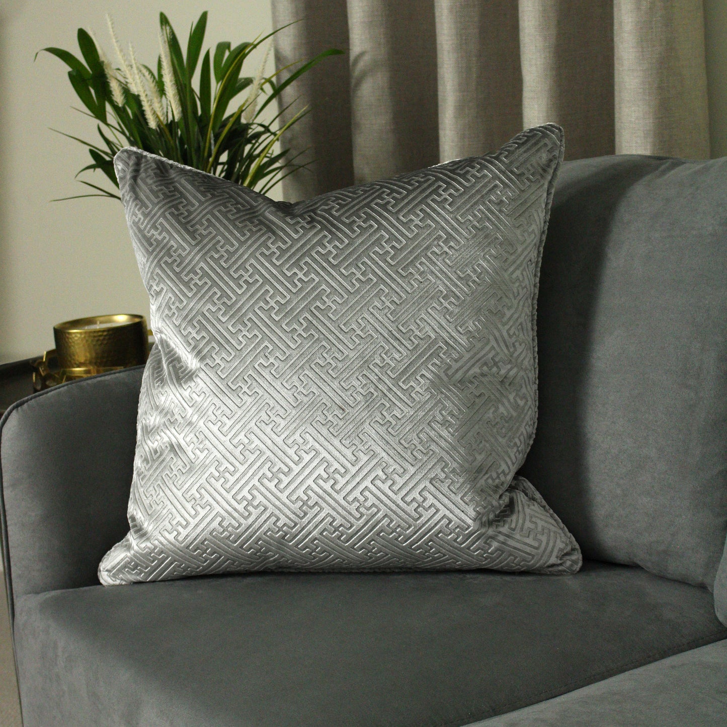 FLORENCE 55X55 C/CASE SILVER