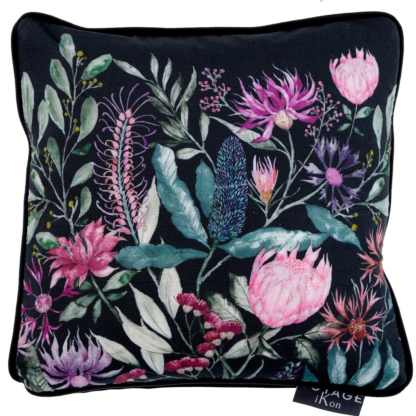 FORTAZELA 30x30 CUSHION CASE ONYX