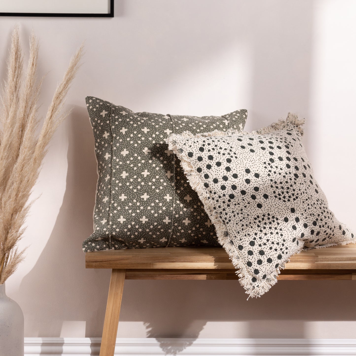 HARA 50X50 CUSHION CASE LICHEN