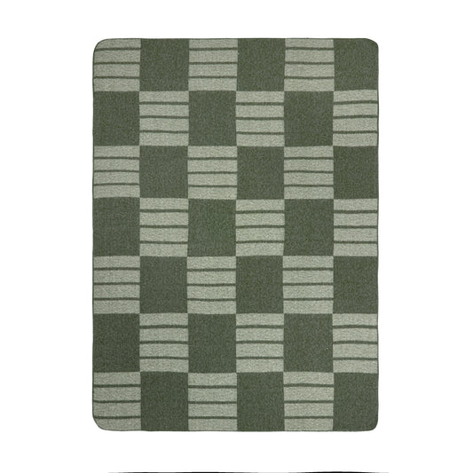 HARLECH 140x180 THROW MOSS