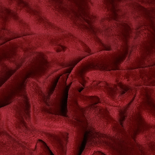 HARLOW 140X180 THROW RED