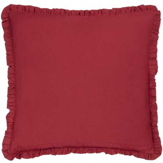 HENDERSON 45X45 CUSHION CASE RUBY/GOLD