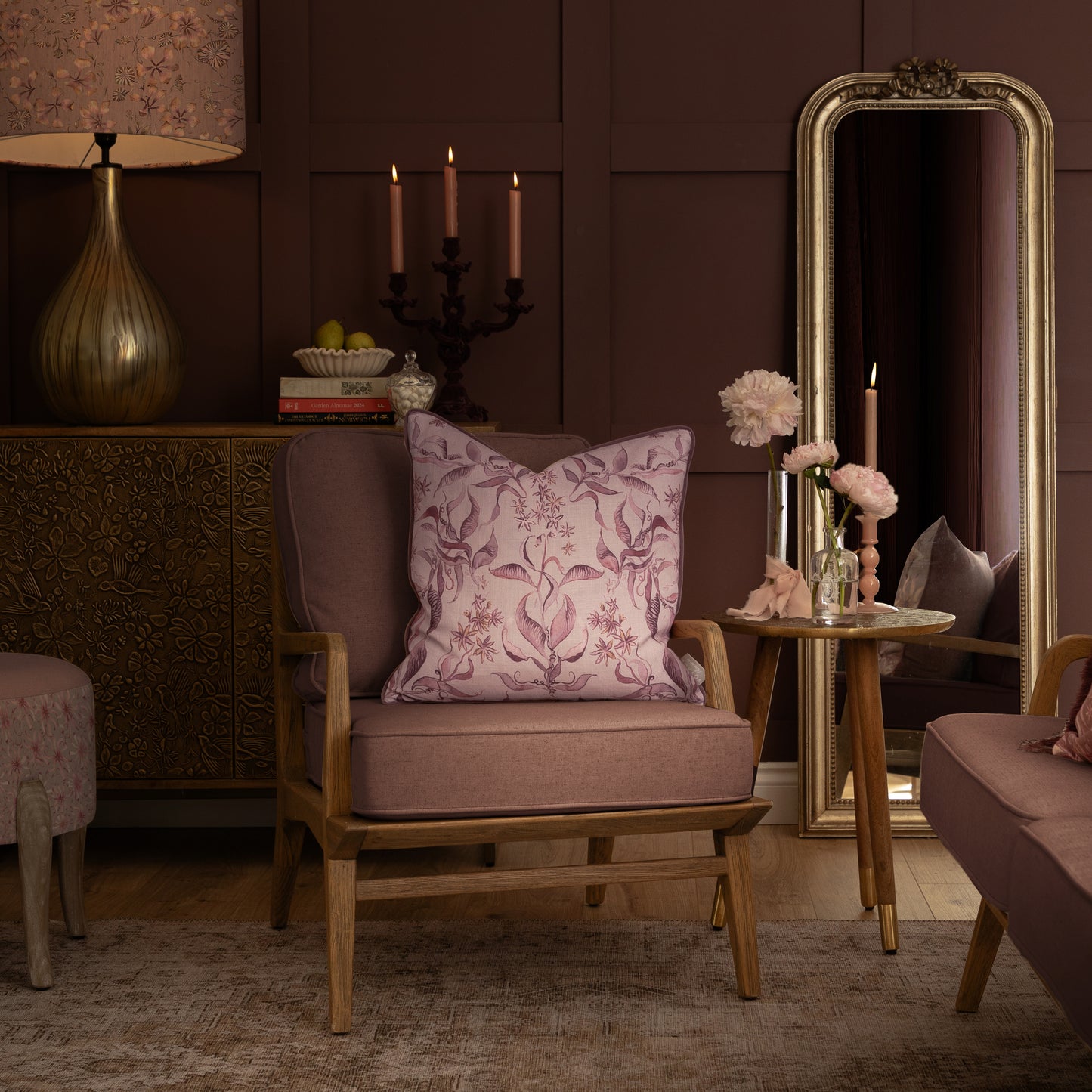HETTIE 50X50 CUSHION CASE POSIE