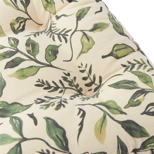 HERB GARDEN 40X40 SEAT PADS GREEN
