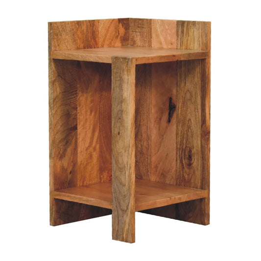 Oak-ish Box Bedside