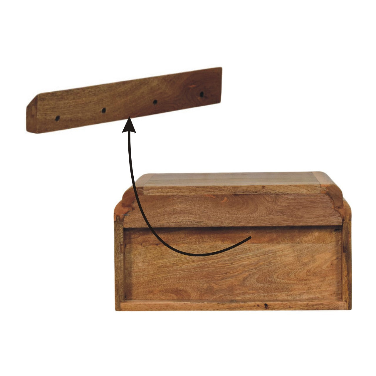 Avora Wall Mounted Bedside