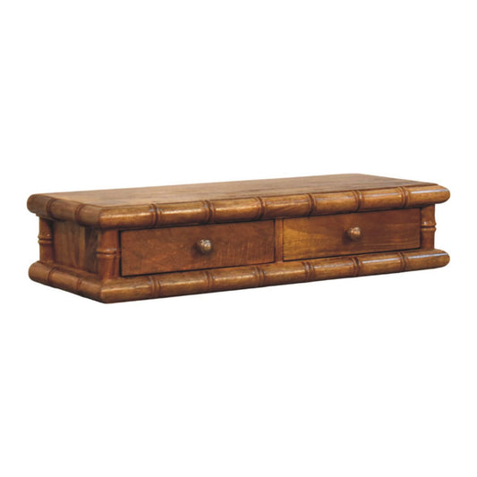 Bamboo Wall-Mounted Console
