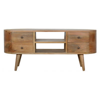 Rounded TV Stand | Entertainment Unit