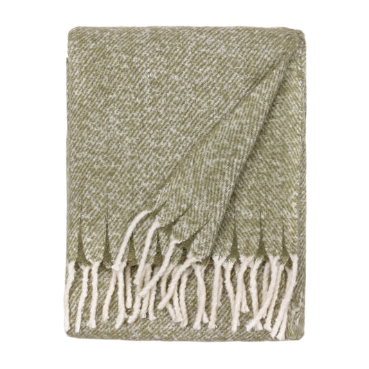 ISLA 140x180 THROW GREEN