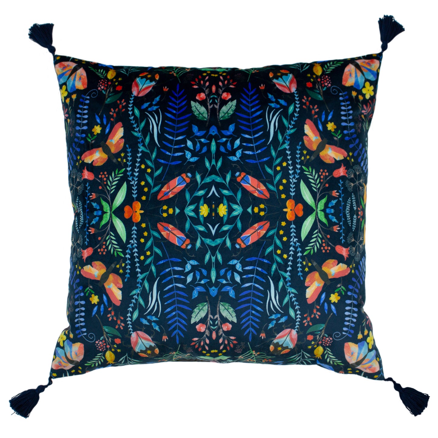 KALEIDOSCOPIC 50X50 C/CASE BLUE