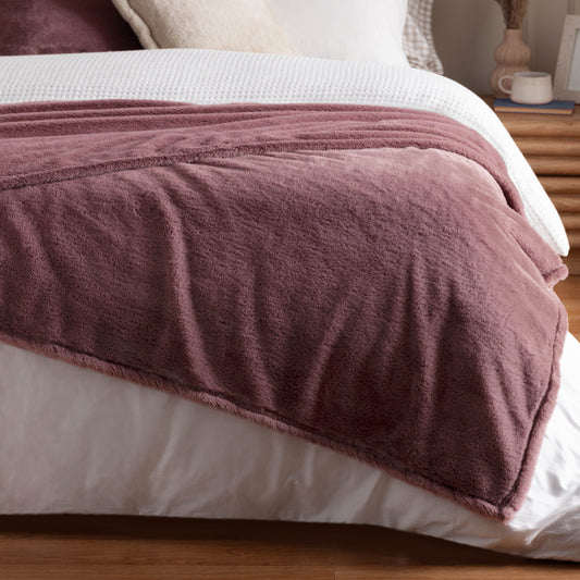 KALLU 150X200 THROW MULBERRY