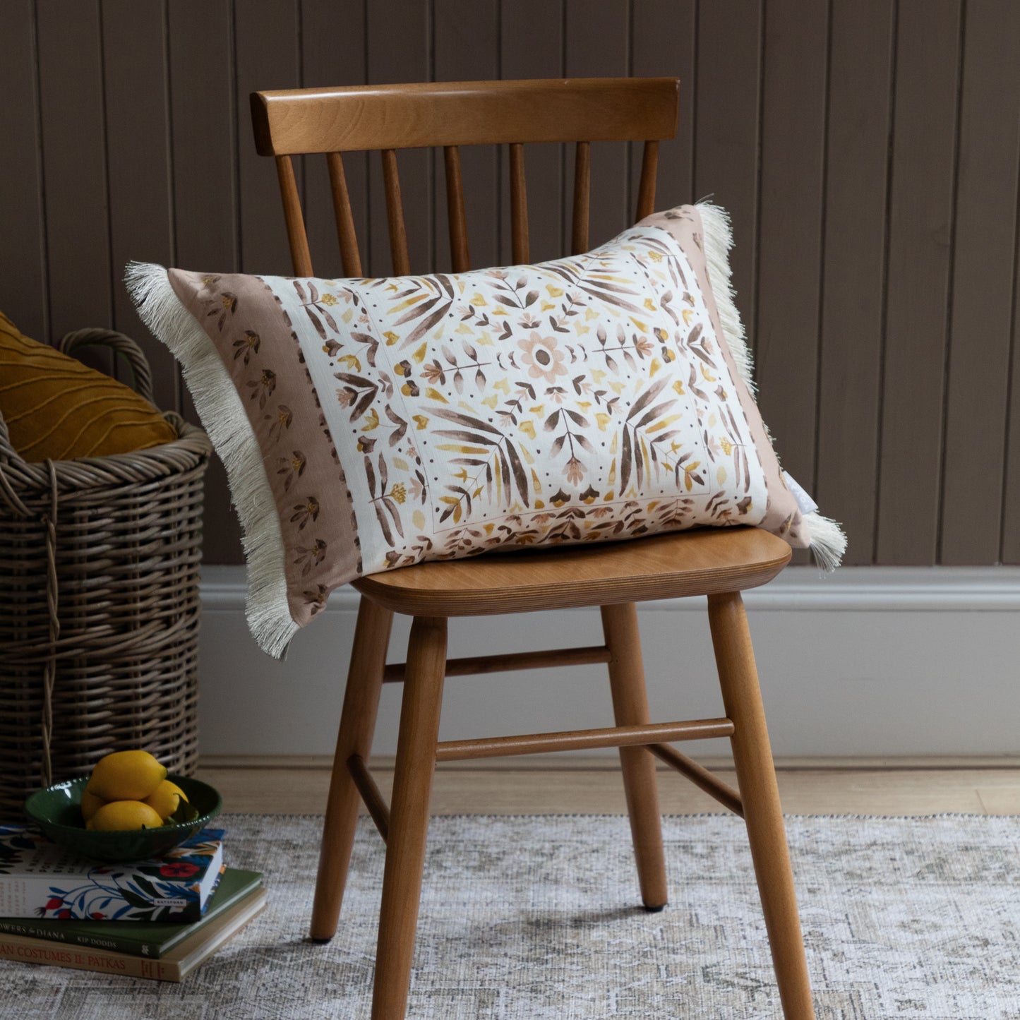 KARI 40X60 CUSHION CASE STONE