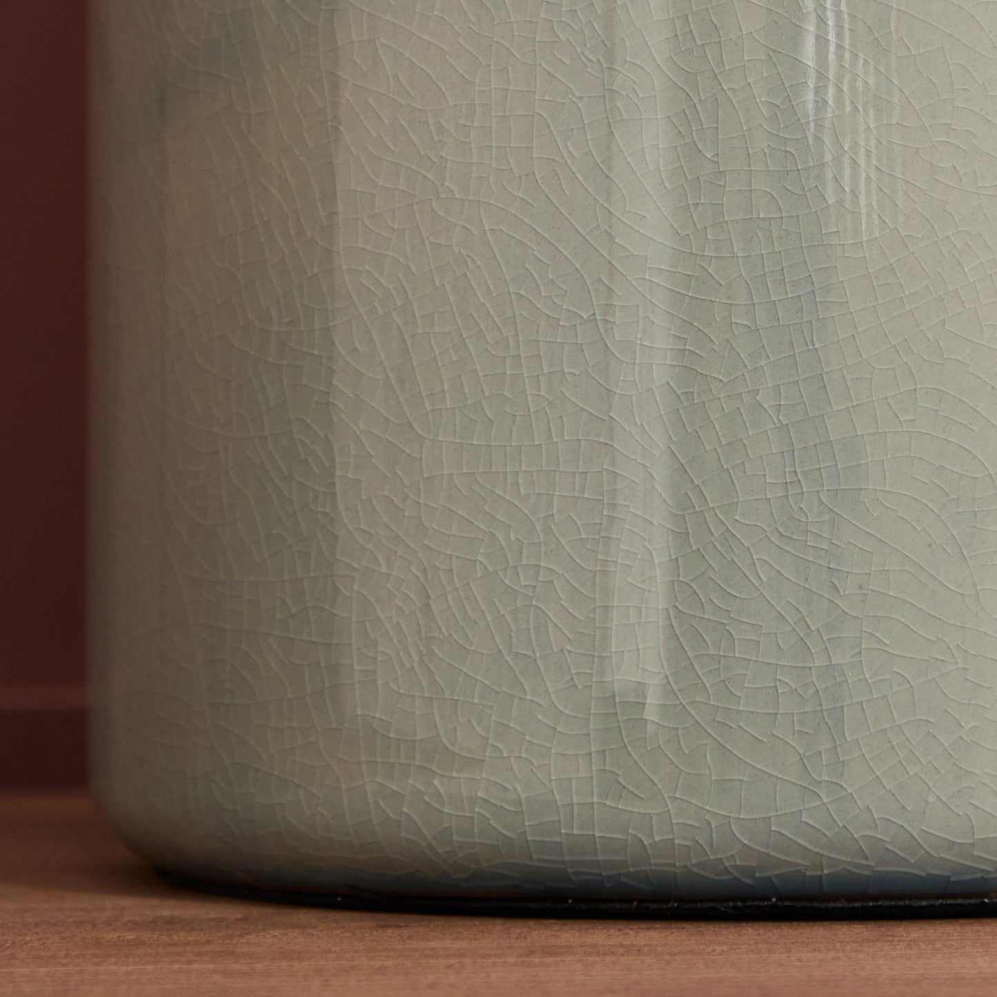 ELSPETH TABLE LAMPBASE DUCK EGG/BUTTERMERE EVA 40CM LAMPSHADE LINEN