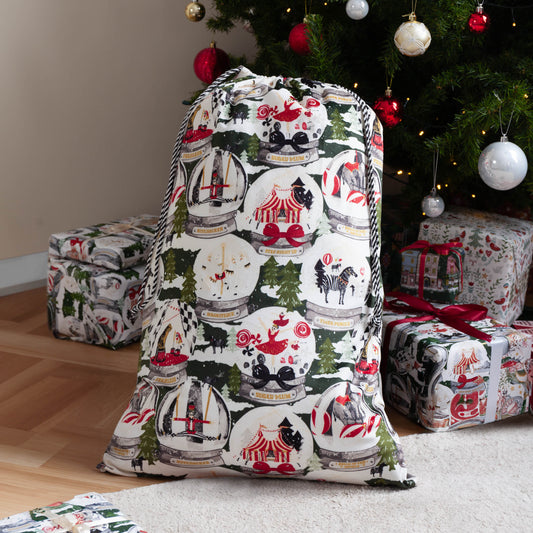 SHOWTIME CHRISTMAS SACK/STOCKING BUNDLE MULTI
