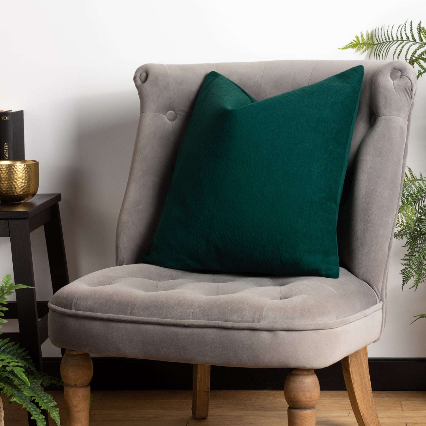 KOBE 50X50 CUSHION COVER EMERALD