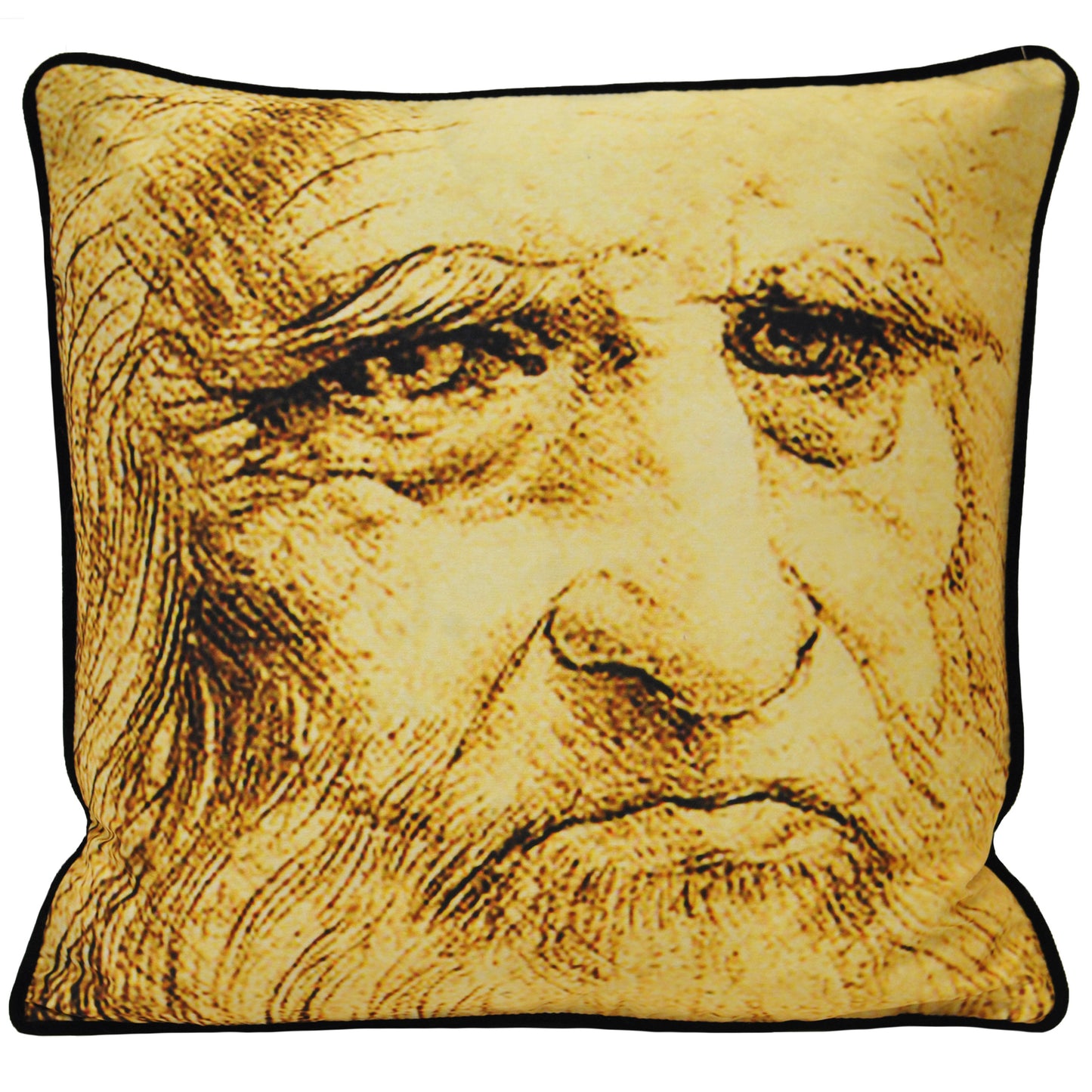 LEONARDO SELF PORTRAIT CUSHION CASE 45X45