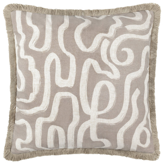 LINA 45X45 CUSHION CASE NATURAL