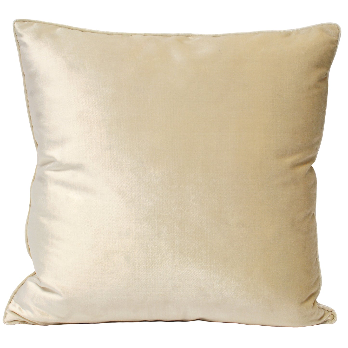 LUXE VELVET 55X55 C/CASE IVORY
