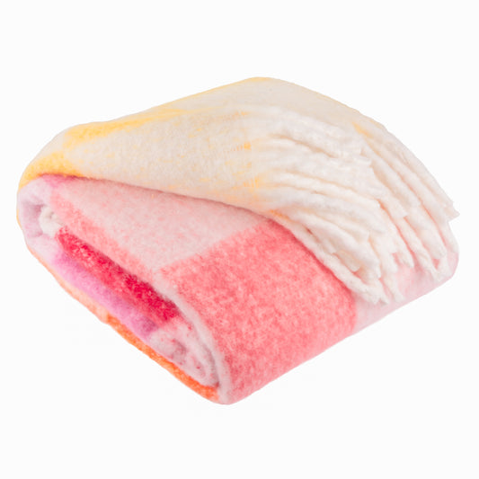 MAISIE 140x180 THROW CITRUS BLUSH