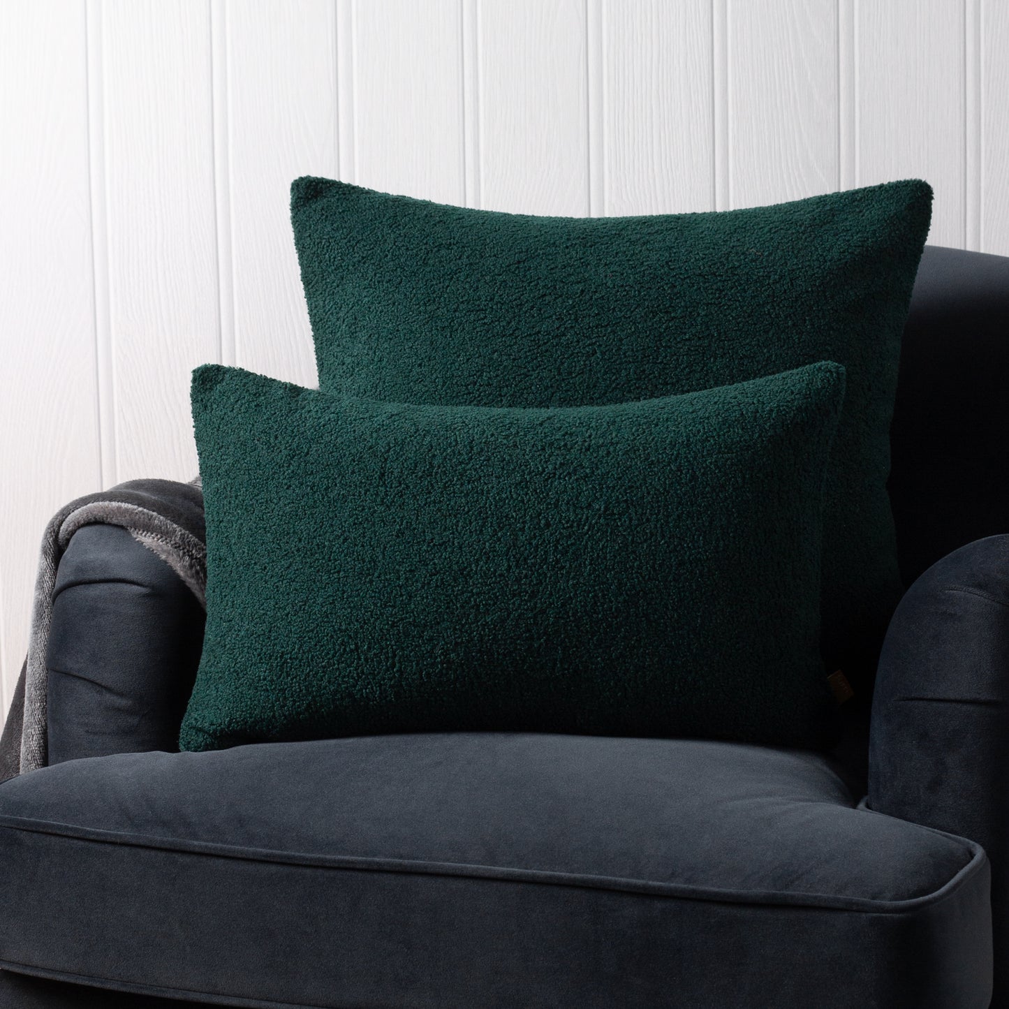 MALHAM 50X50 CUSHION CASE EMERALD