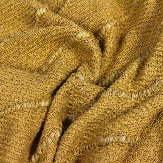 MOTTI 130X180 THROW OCHRE