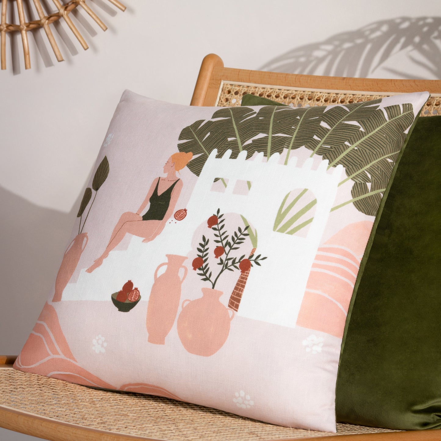 NALANI RIAD 50X50 CUSHION CASE SAND