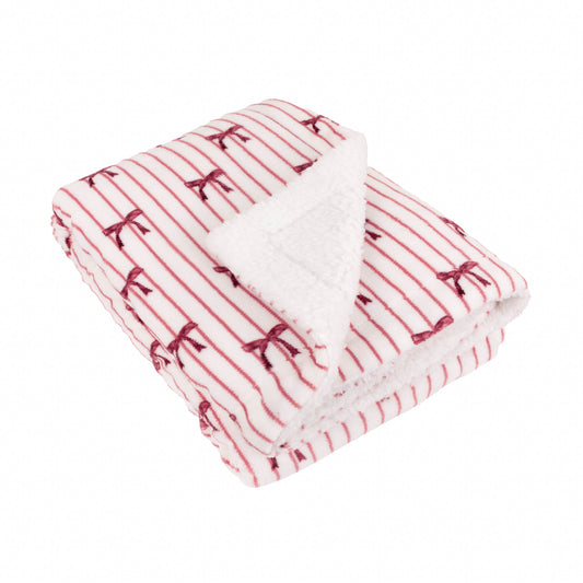 NOORTJE BOWS 130X180 SHERPA THROW SILK PINK